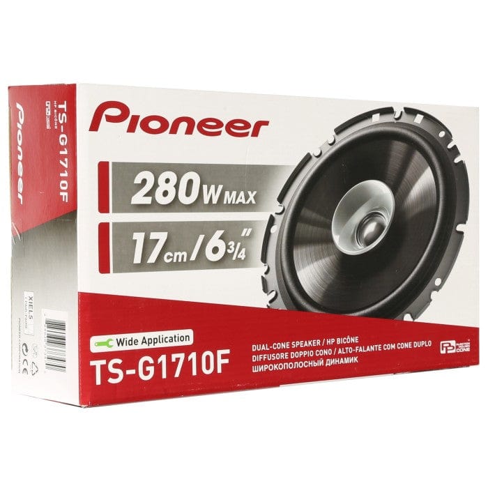 Pioneer TS-G1710F 17cm 280w Dual Cone Coaxial Speakers with Grills