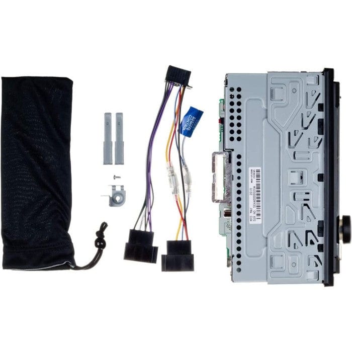 Pioneer MVH-S120UB Single Din Mechless Car Stereo with USB and Android Compatibility