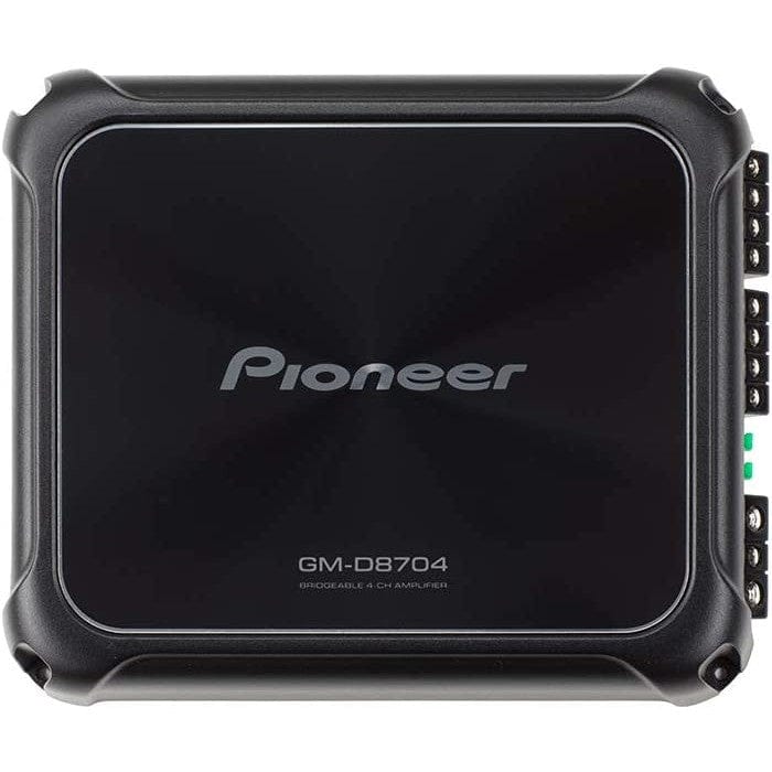 Pioneer GM-D8704 amplifier on a white background