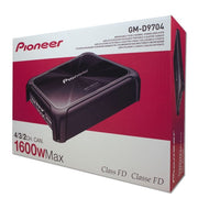 Pioneer GM-D9704 1600W Class-D 4 channel car amplifier