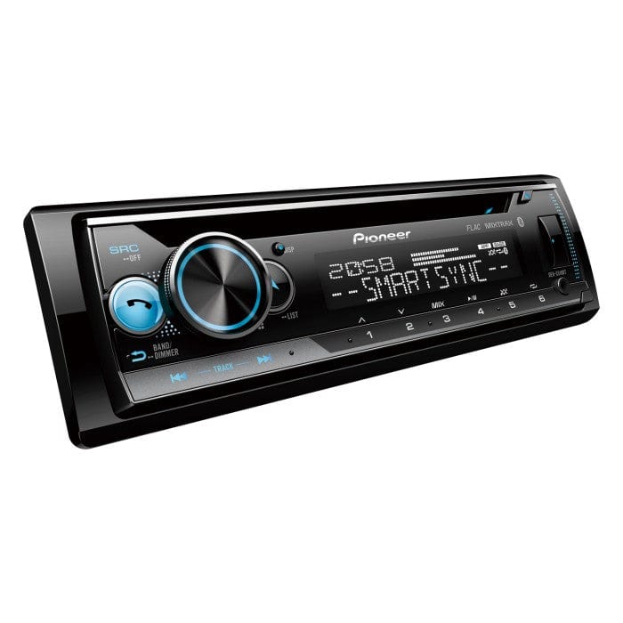 Pioneer DEH-S520BT Single Din CD Player with Bluetooth Aux USB and Spotify