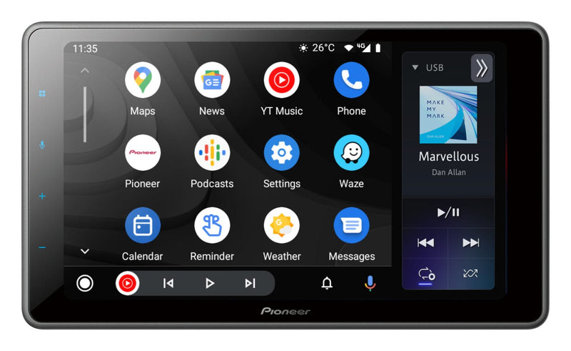 Pioneer SPH-EVO950DAB-C - 9" Floating Touchscreen Modular Multimedia Player for Camper Vehicles