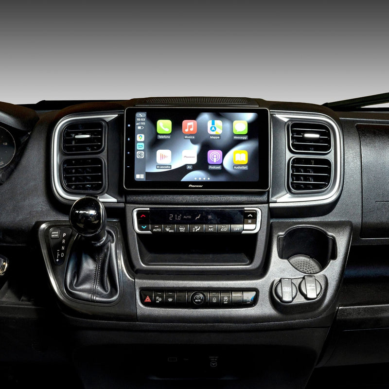 Pioneer SPH-EVO950DAB-D7 – 9" Floating Touchscreen Multimedia Receiver for Fiat Ducato, Citroën Jumper, and Peugeot Boxer