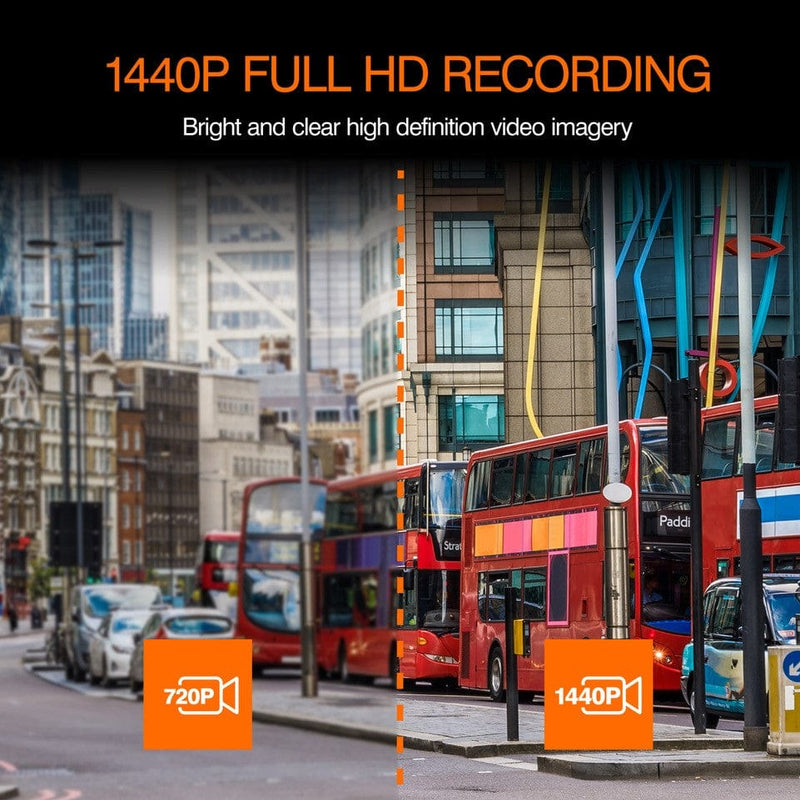 Road Angel Halo Drive 2 1440p QHD Dash Cam (Now Type C)