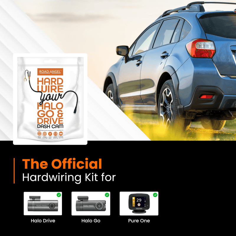 Road Angel HWK5V Hard Wiring Kit for Halo Go, Halo Drive and Pure Dashcams