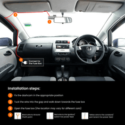 Road Angel HWK5V Hard Wiring Kit for Halo Go, Halo Drive and Pure Dashcams