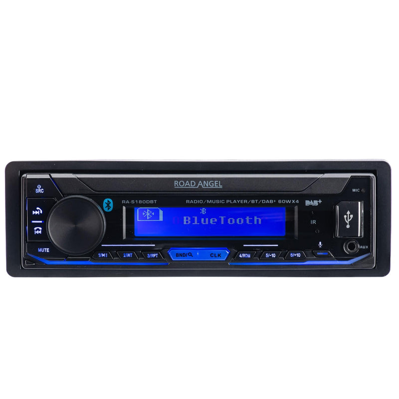 Road Angel RA-S180DBT – Mechless Digital Media Player with Bluetooth and DAB