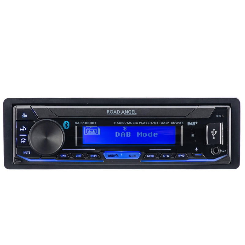 Road Angel RA-S180DBT – Mechless Digital Media Player with Bluetooth and DAB