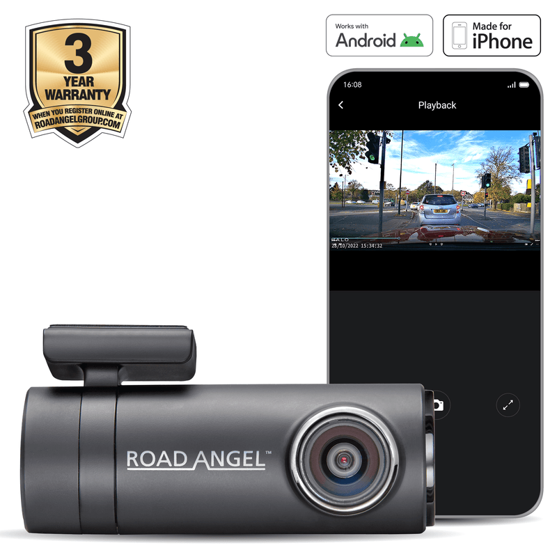 Road Angel Halo Drive 2 1440p QHD Dash Cam Type C