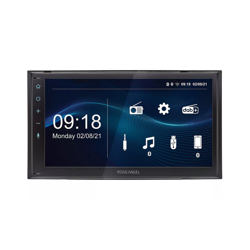 Road Angel RA-X721DAB car stereo with Apple CarPlay and Android Auto
