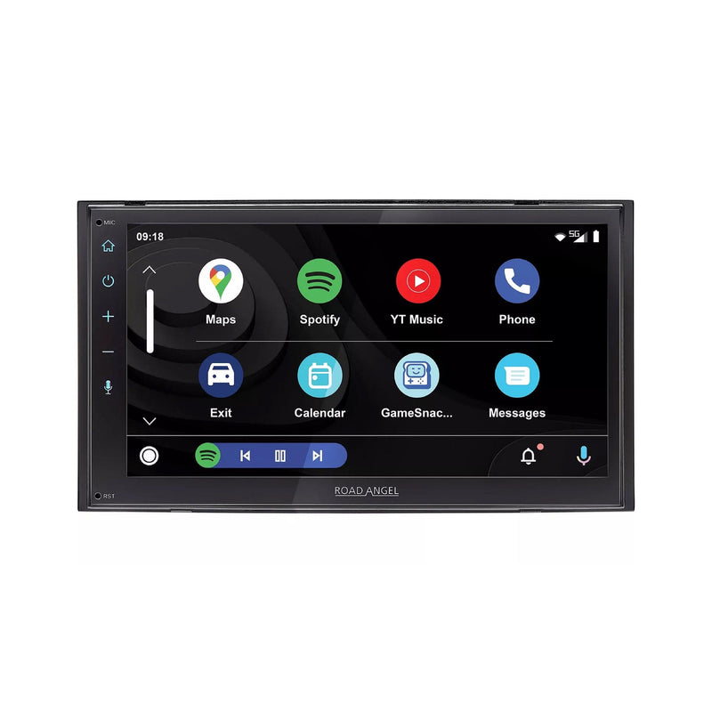 Road Angel RA-X721DAB car stereo with Apple CarPlay and Android Auto