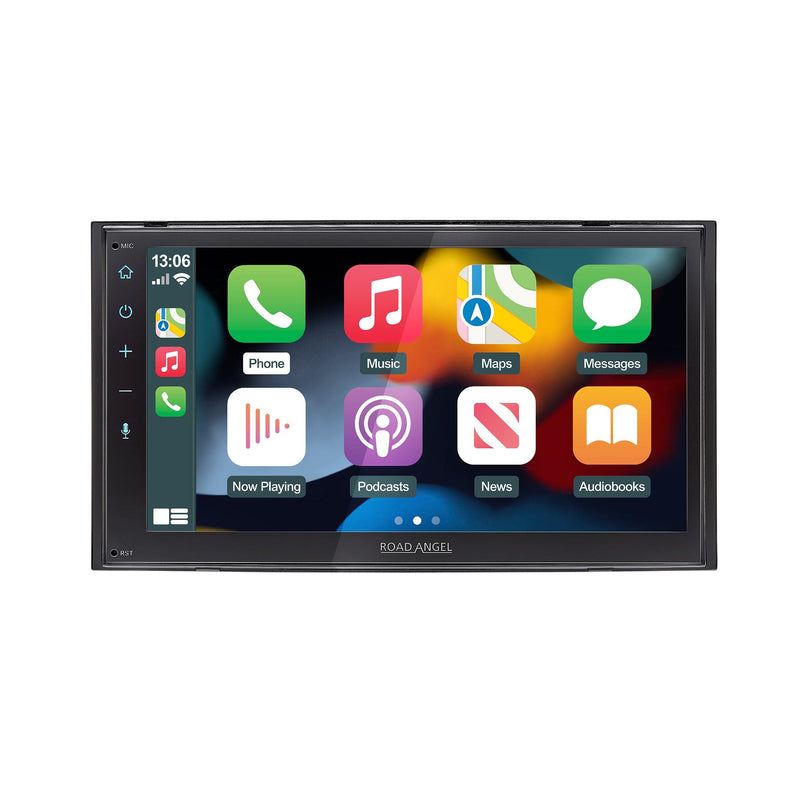 Road Angel RA-X721DAB car stereo with Apple CarPlay and Android Auto