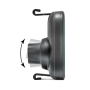 Road Angel Halo Vision 2 1440P mirror dash cam with 10 inch LCD touchscreen