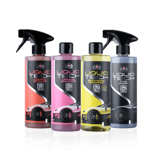 Liquid Tech exterior car detailing pack for paintwork cleaning and protection