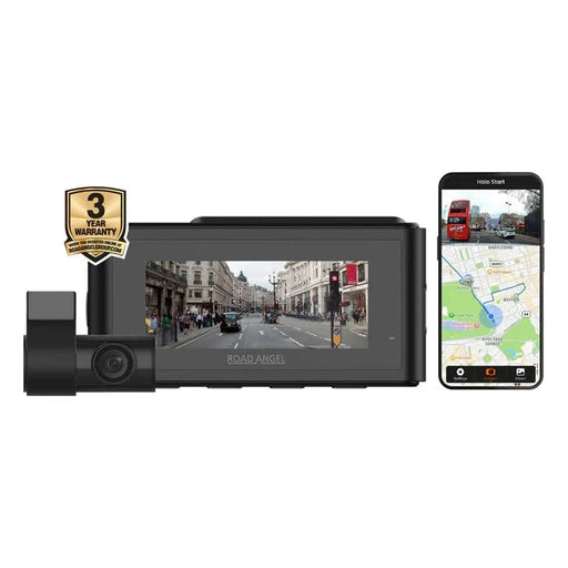 Road Angel Halo Play 4K Dual Dash Cam with 3.2 inch Screen