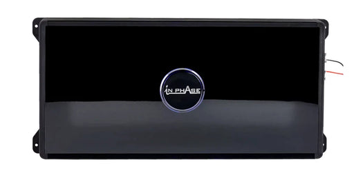 In Phase IPA5001D 5000W monoblock amplifier with DB Audio TREX-15D2 15-inch subwoofer, 5 Farad capacitor and wiring kit