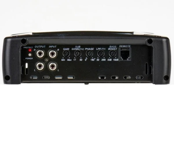 Juice JA1201D 1200W mono amplifier with In Phase XT-12D2 12-inch car subwoofer bass package