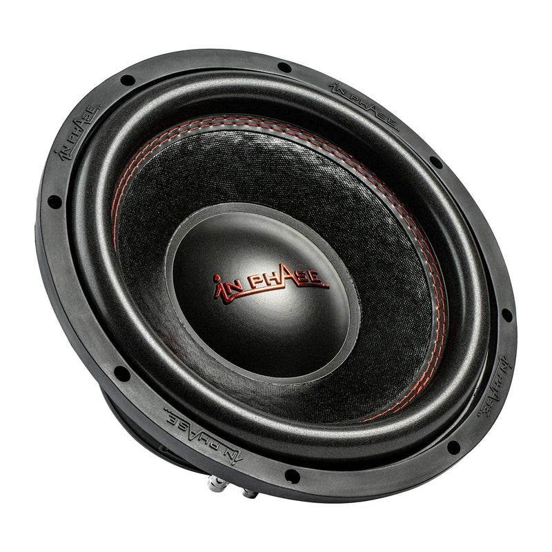 Juice JA1201D 1200W mono amplifier with In Phase XT-12D2 12-inch car subwoofer bass package