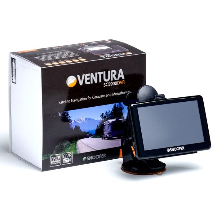 Snooper SC5900 Ventura-Plus 5" Touchscreen Sat-Nav with Built in Dashcam