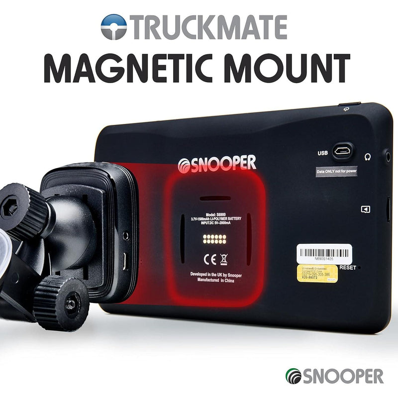 Snooper S6900 Truckmate-Pro HGV Navigation System 7" Widescreen LCD