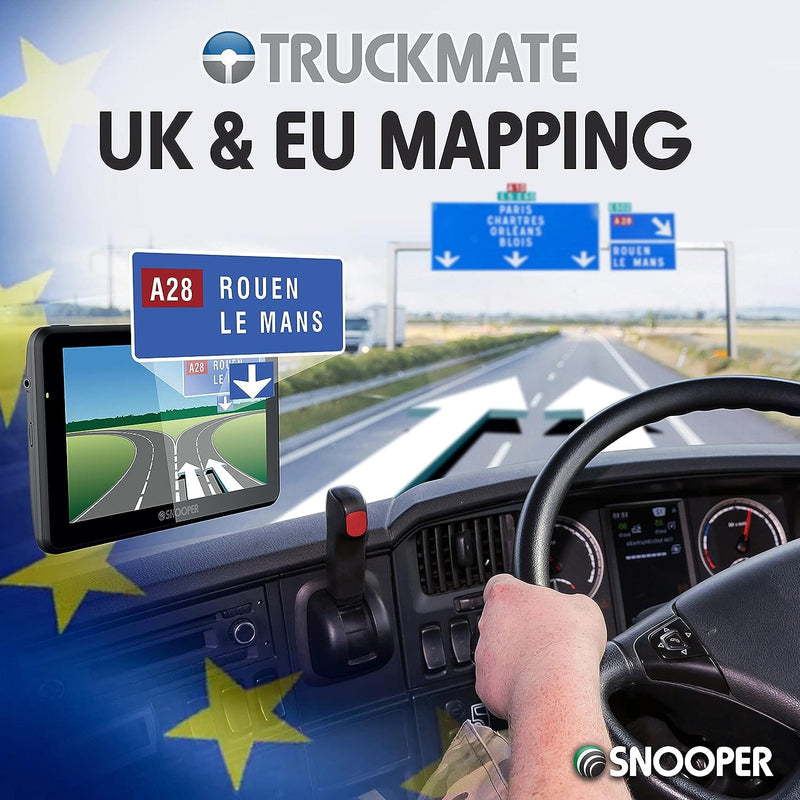 Truckmate S5100 HGV Sat Nav with 5" LCD Touchscreen