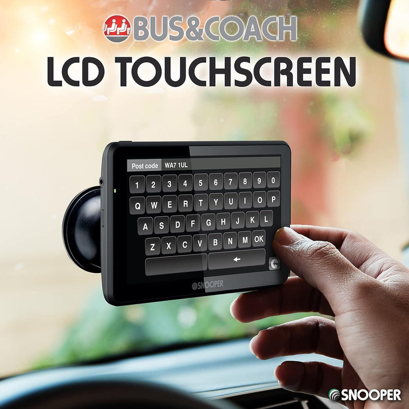 Snooper S6900 Bus And Coach Sat Nav with 7" Widescreen LCD