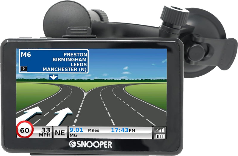 Snooper SC5900 Ventura-Plus 5" Touchscreen Sat-Nav with Built in Dashcam