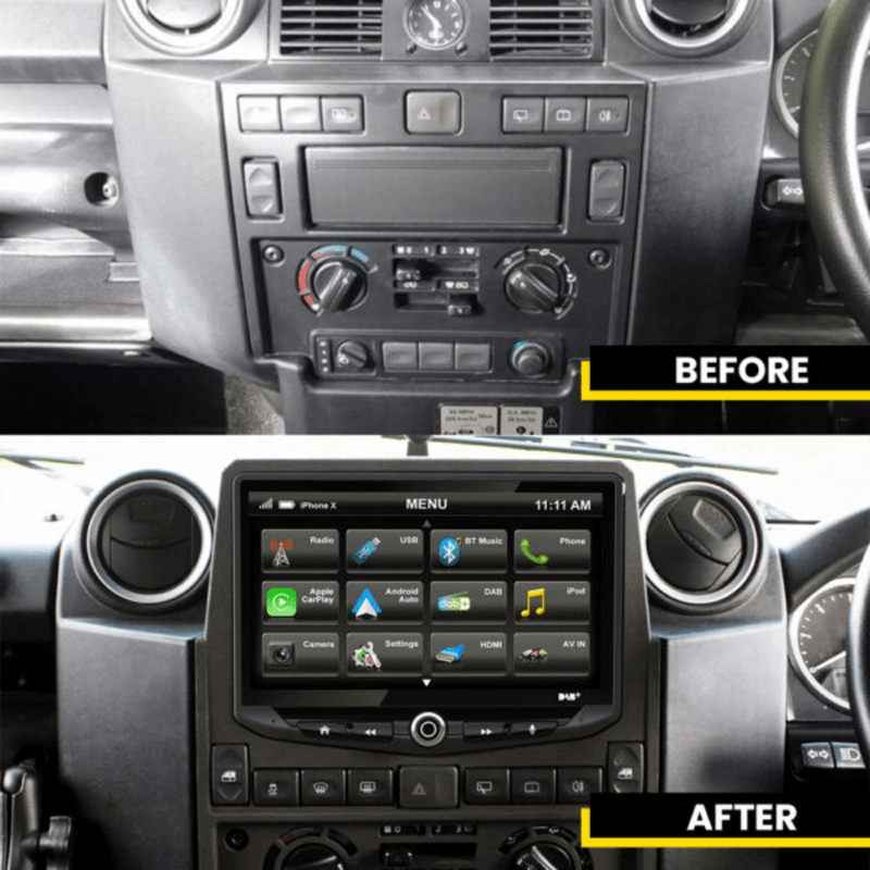 Stinger HEIGH10 UN1810E-LR1 10-Inch Infotainment System for Land Rover Defender 2007–2016