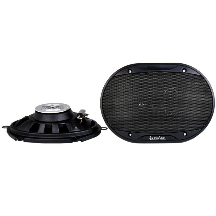 In Phase SXT5735 5x7 inch shallow mount 3-way coaxial car speakers – product image