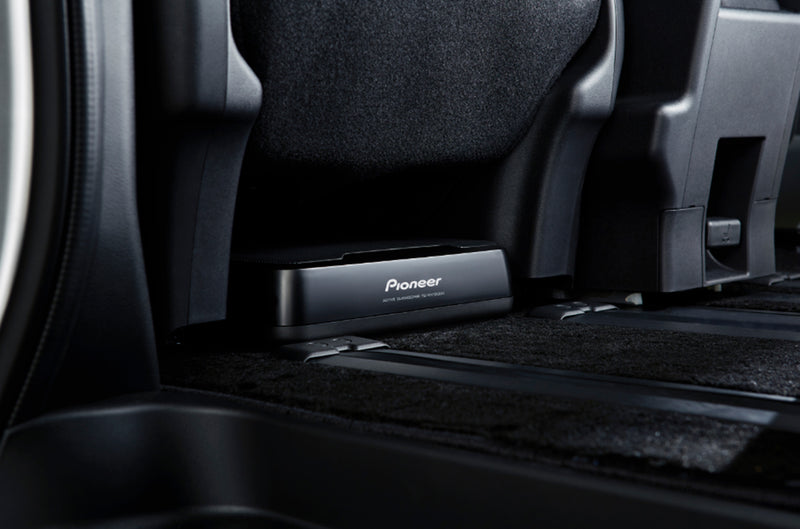 Pioneer TS-WX130DA Space Saving Active Subwoofer with Built-In Class-D Amplifier (160w)