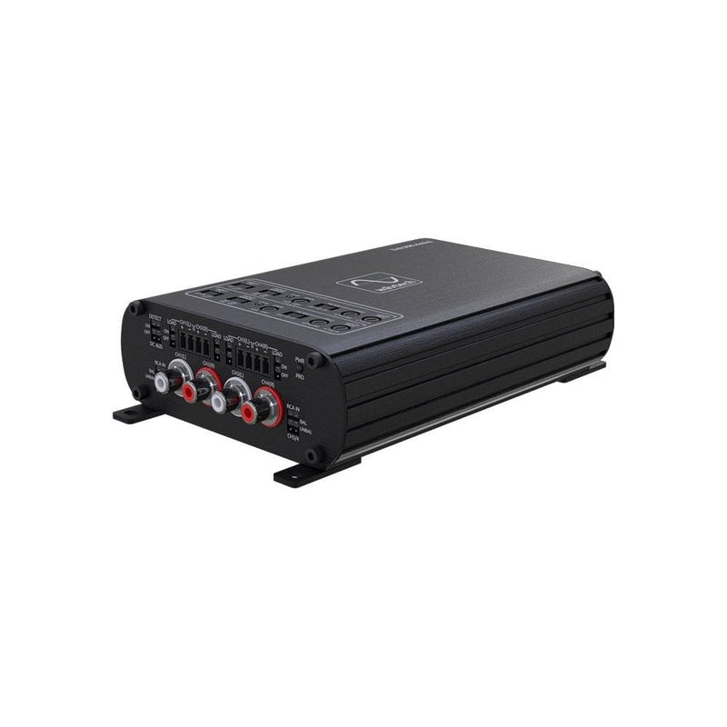 WavTech link300.4mini 4 Channel Car Amplifier with Trim Level Adjustment