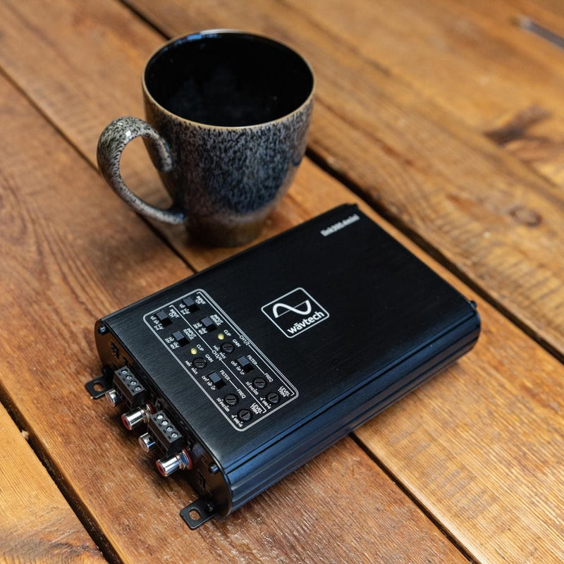 WavTech link300.4mini 4 Channel Car Amplifier with Trim Level Adjustment