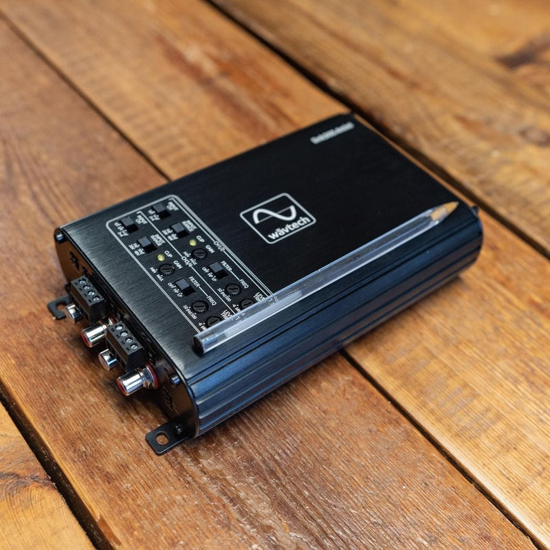 WavTech link300.4mini 4 Channel Car Amplifier with Trim Level Adjustment