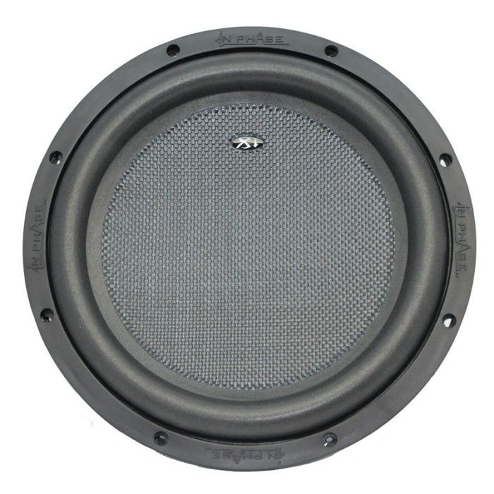 In Phase XT-10 10 inch Kevlar cone dual 2 ohm car subwoofer