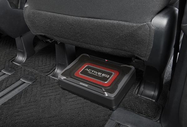 Kenwood KSC-PSW7EQ Active Compact Underseat Subwoofer