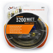 Juice Amp Wiring and Fitting Parts Juice JWTRU21 2 Gauge High Power Amplifier Wiring Kit 3800W