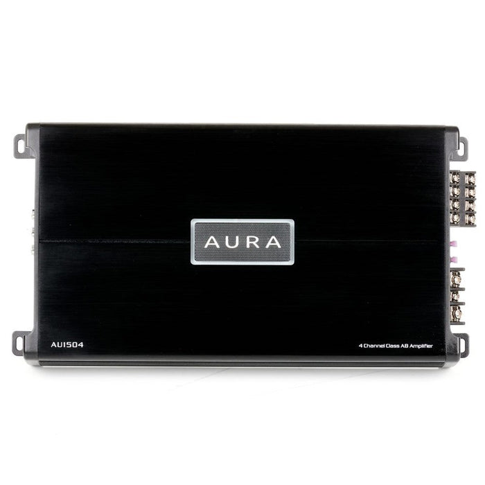 Aura AU1504 1500w 4 Channel Car Amplifier
