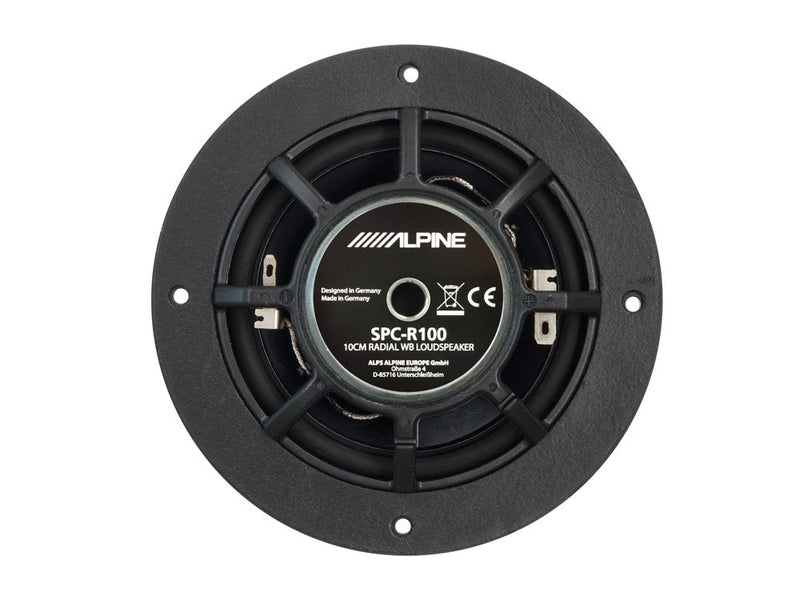 Alpine SPC-R100-DU Stage 1: The Companion Ensemble 12 cm Radial On-Dash Speakers for Fiat Ducato 3