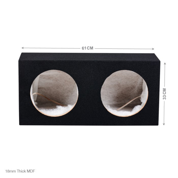 In Phase Slot Ported Subwoofer Enclosure
