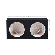 In Phase BX212S Double 12" Sealed Subwoofer Enclosure
