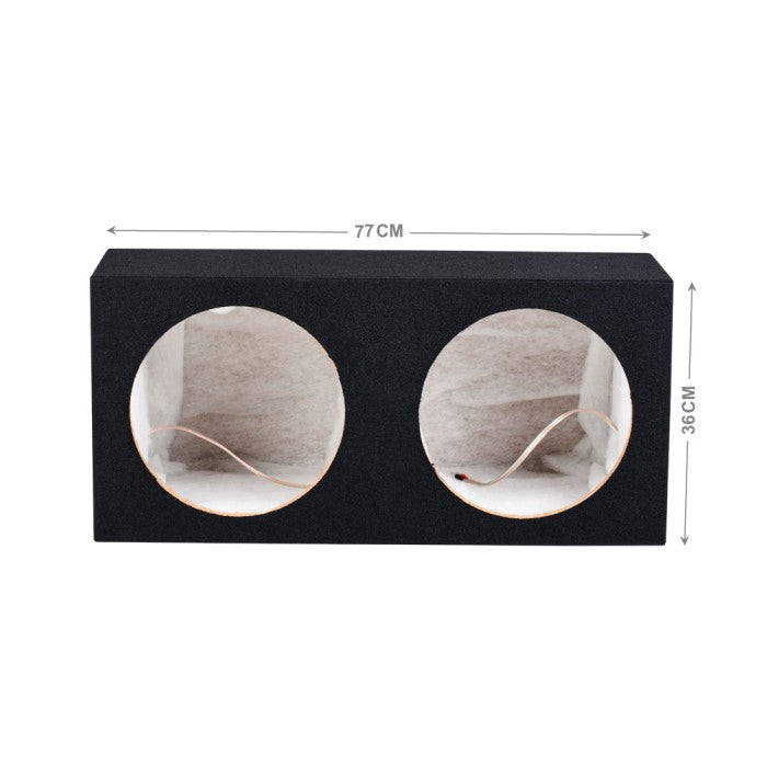 In Phase BX212S Double 12" Sealed Subwoofer Enclosure
