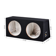 In Phase BX212S Double 12" Sealed Subwoofer Enclosure
