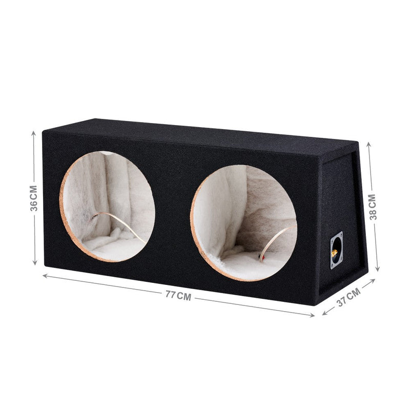 In Phase BX212S Double 12" Sealed Subwoofer Enclosure
