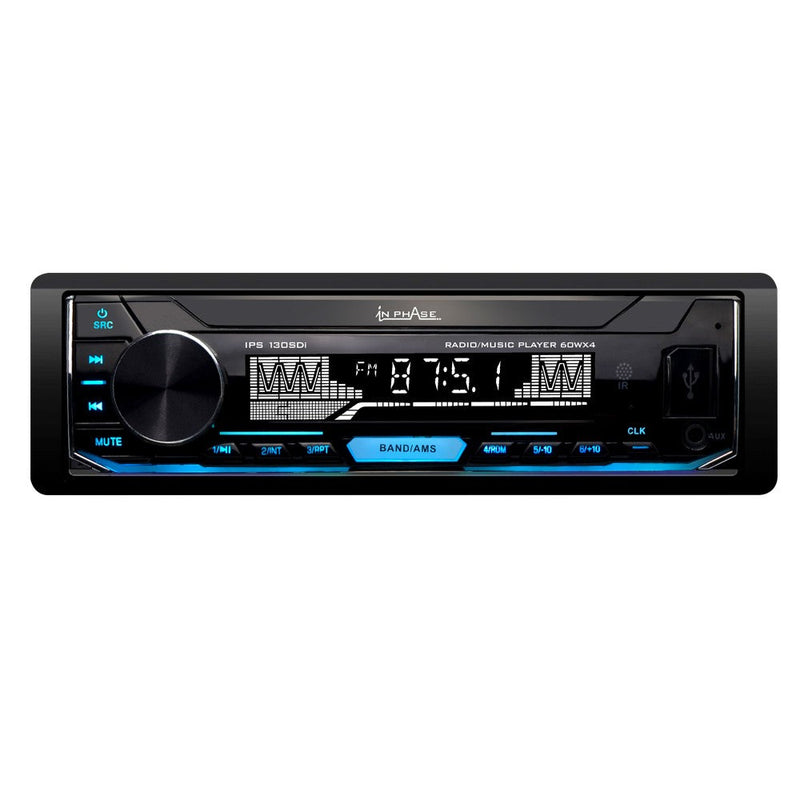 In Phase IPS-130SDi Mechless Digital Media Player with USB, SD Card, AUX, Shallow Fit and Remote