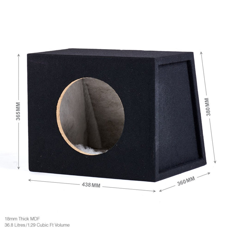 In Phase BX10SL 10" Sealed Subwoofer Enclosure
