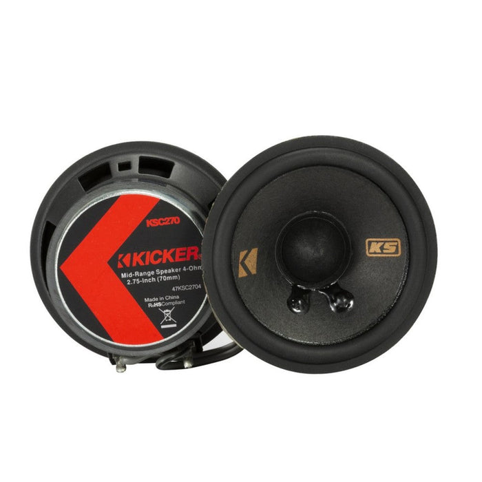 Kicker 47KSC2704 KS 2.75" 70 mm Speakers