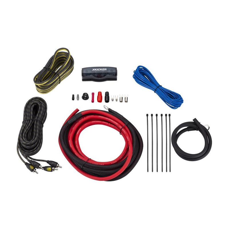 Kicker 47VK6 6AWG VK-Series amp wiring kit for car amplifiers