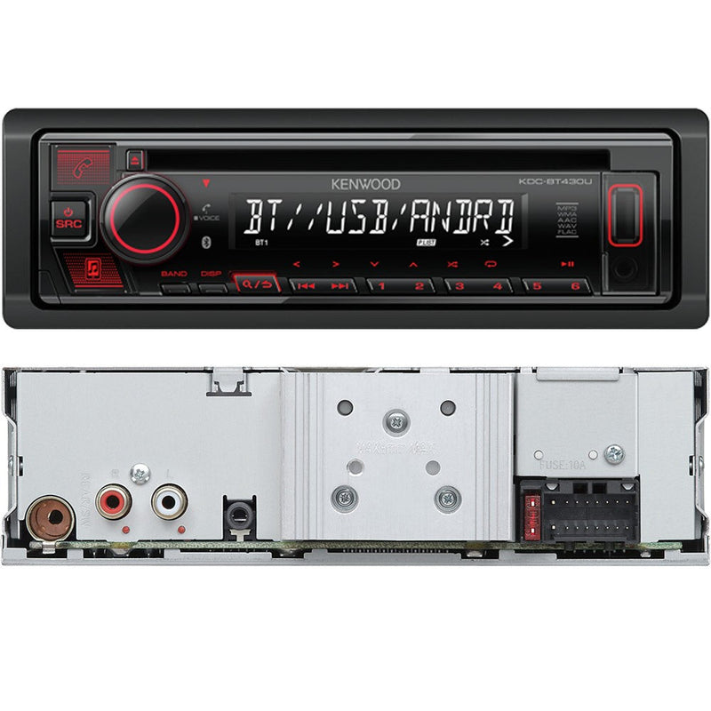 Kenwood KDC-BT440U CD/USB-Receiver with Built-in Bluetooth