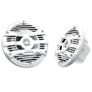 Kenwood KFC-1653MRW 16cm 2-way marine speakers with waterproof cone and UV-resistant grille