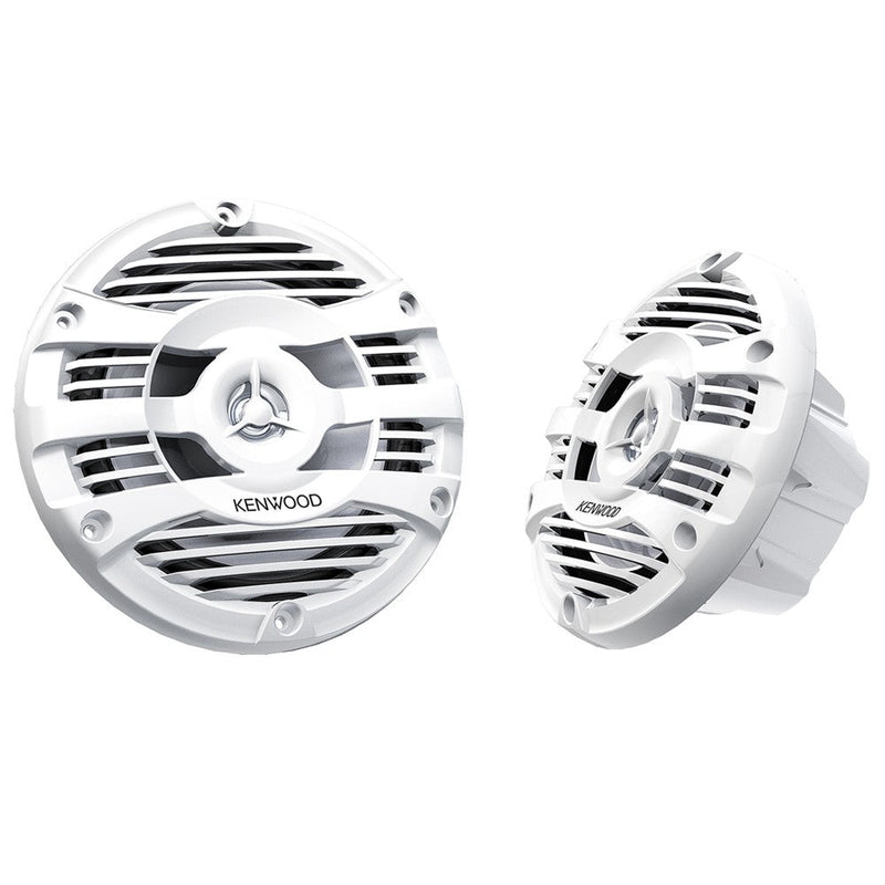 Kenwood KFC-1653MRW 16cm 2-Way Flush Mount Marine Speakers 150w